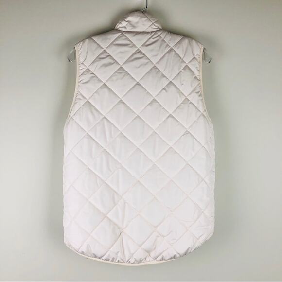 Altar’d State cream quilted puffer pocket vest - Picture 5 of 7